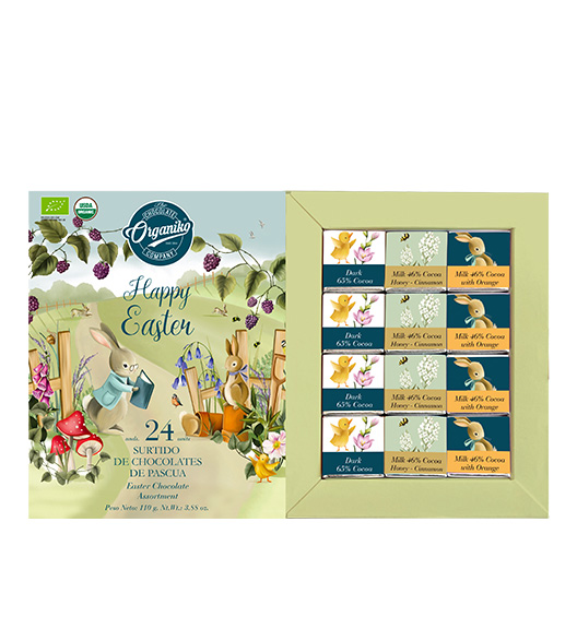 Bio Schokolade assortiert Ostern